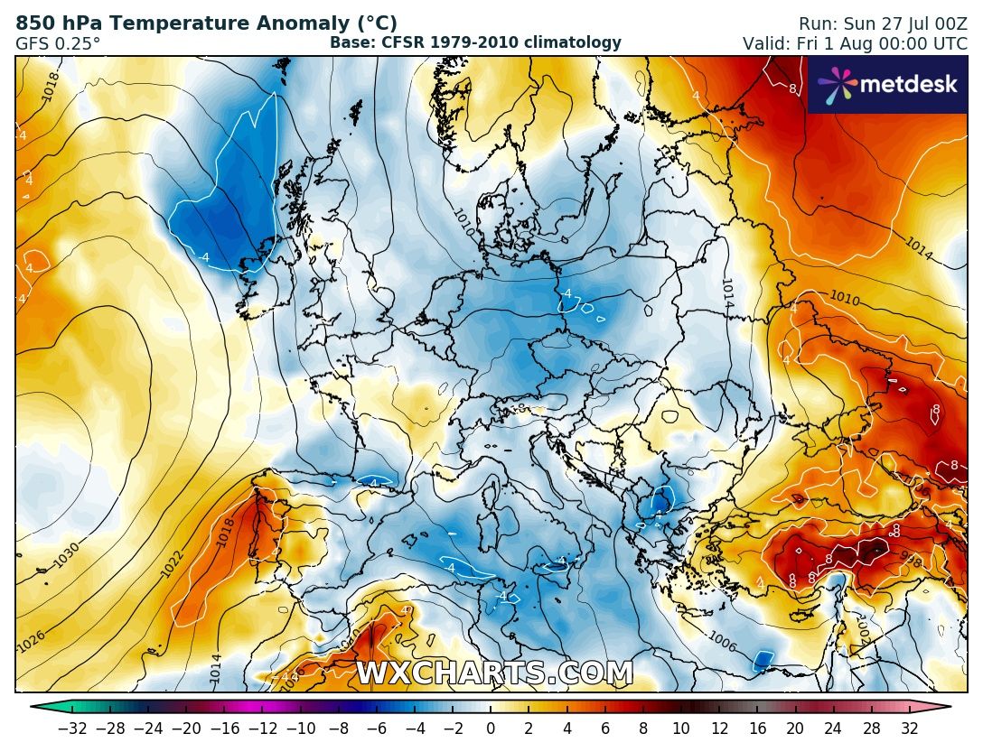 Prolonged #cold wave in Italy (and Sicily) for the entire next week.