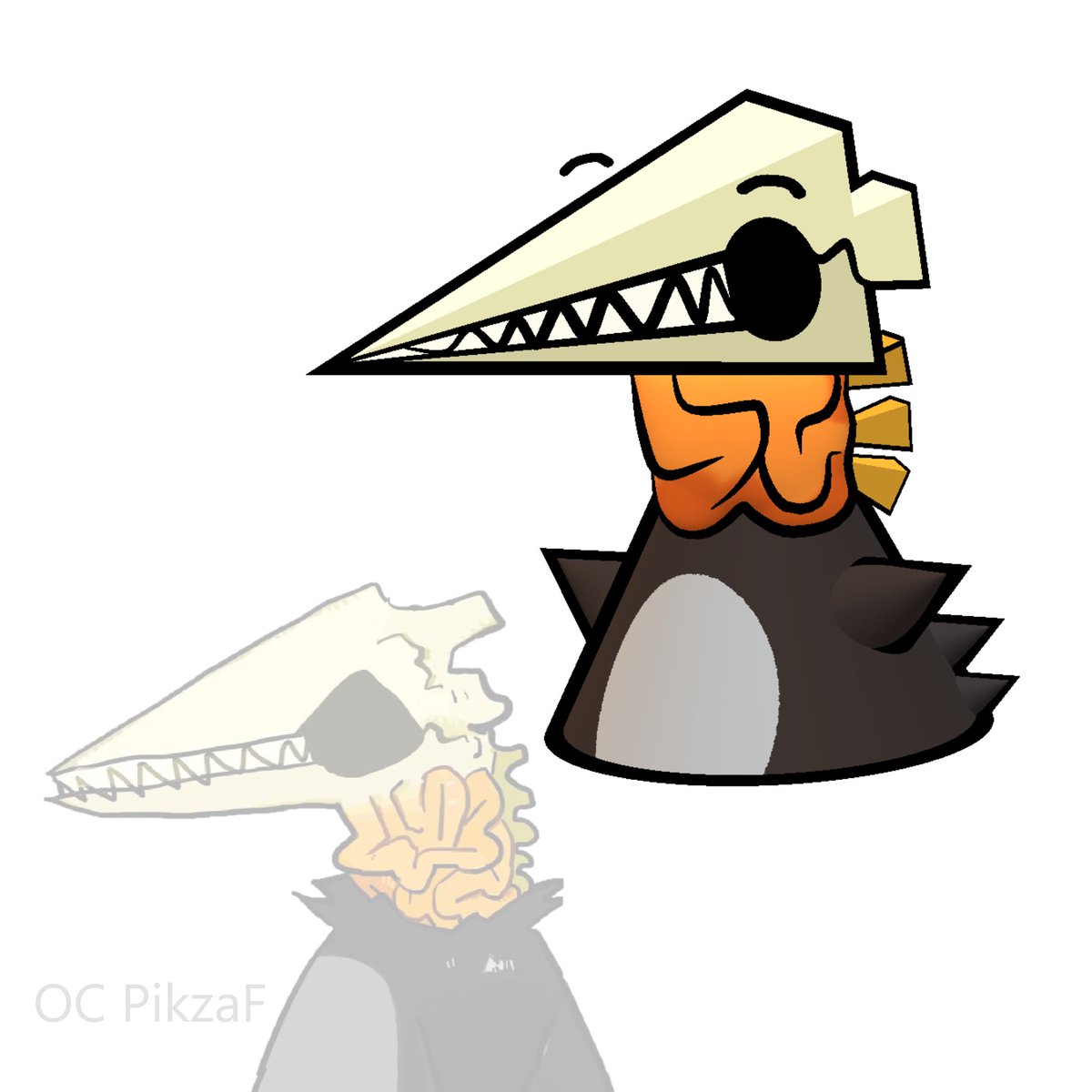 Oc's del zaperoco que hice en el Paint3d yiaaaaaa