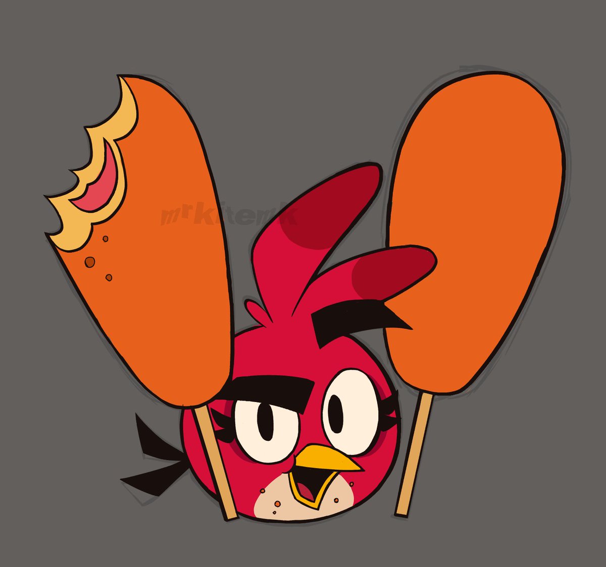 mrkite's tweet image. today she will be eating two corn dogs
#angrybirds