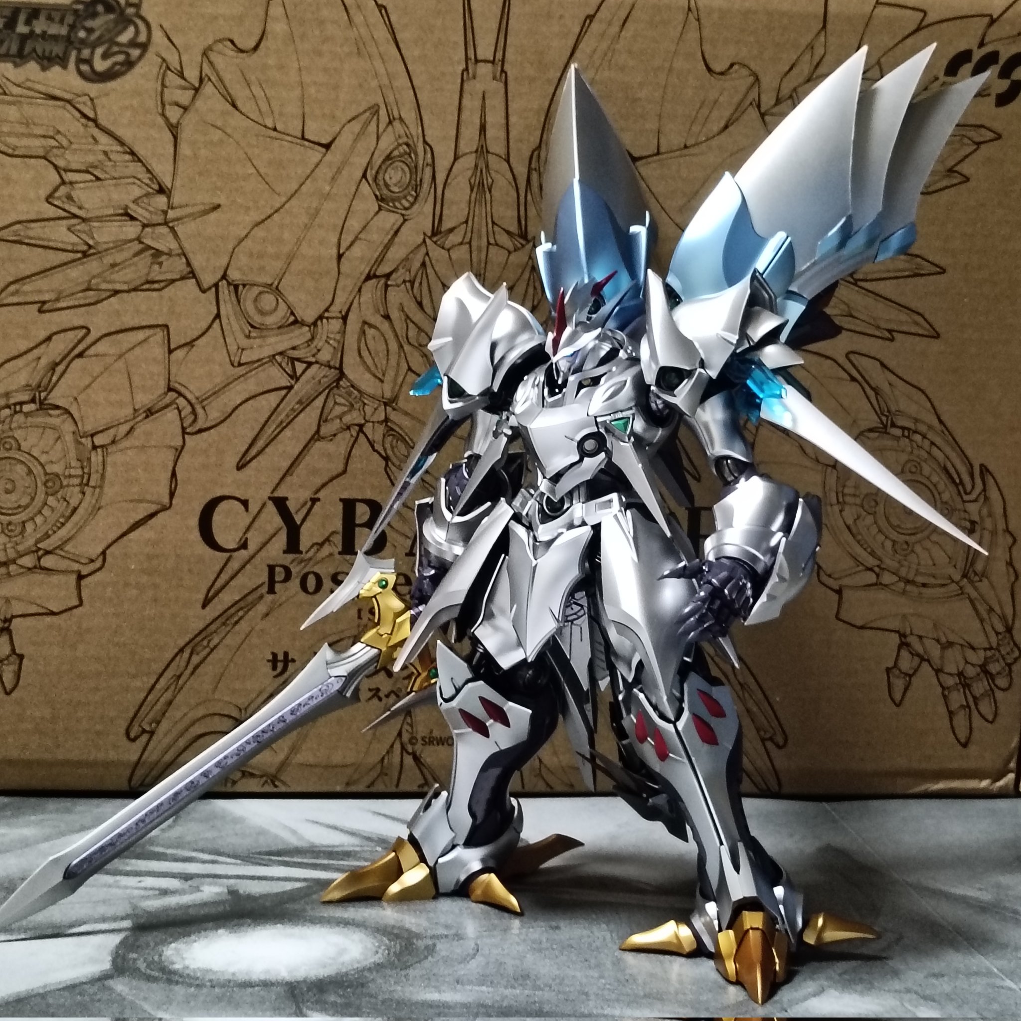 CCSTOYS 鉄魄(MORTAL MIND)シリーズ サイバスター(精霊憑依Ver