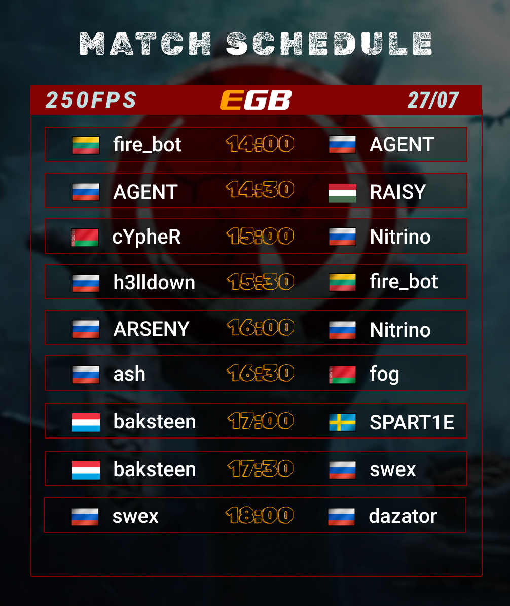 Quake250fps's tweet image. 🔥 Today is Day 3 of the 250FPS League!
Matches kick off at 14:00 MSK, as always.
📅 The schedule is live — and we’ve got some epic clashes between top-tier players.
Expect pure chaos and beautiful frags!
🎥 Catch the action live in one hour:
🇷🇺 RU Stream —…