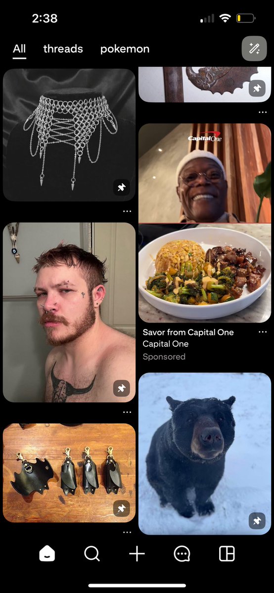 777ftdeep's tweet image. jumpscare seeing yourself on pinterest