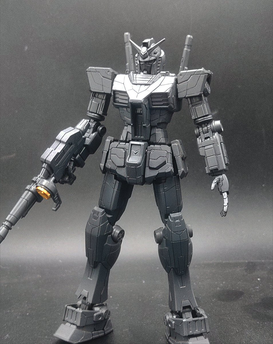 GuP66183008's tweet image. 表面処理スジボリ→ヘヴィメカサフ→ベース塗装→スミ入れ

立派になったね