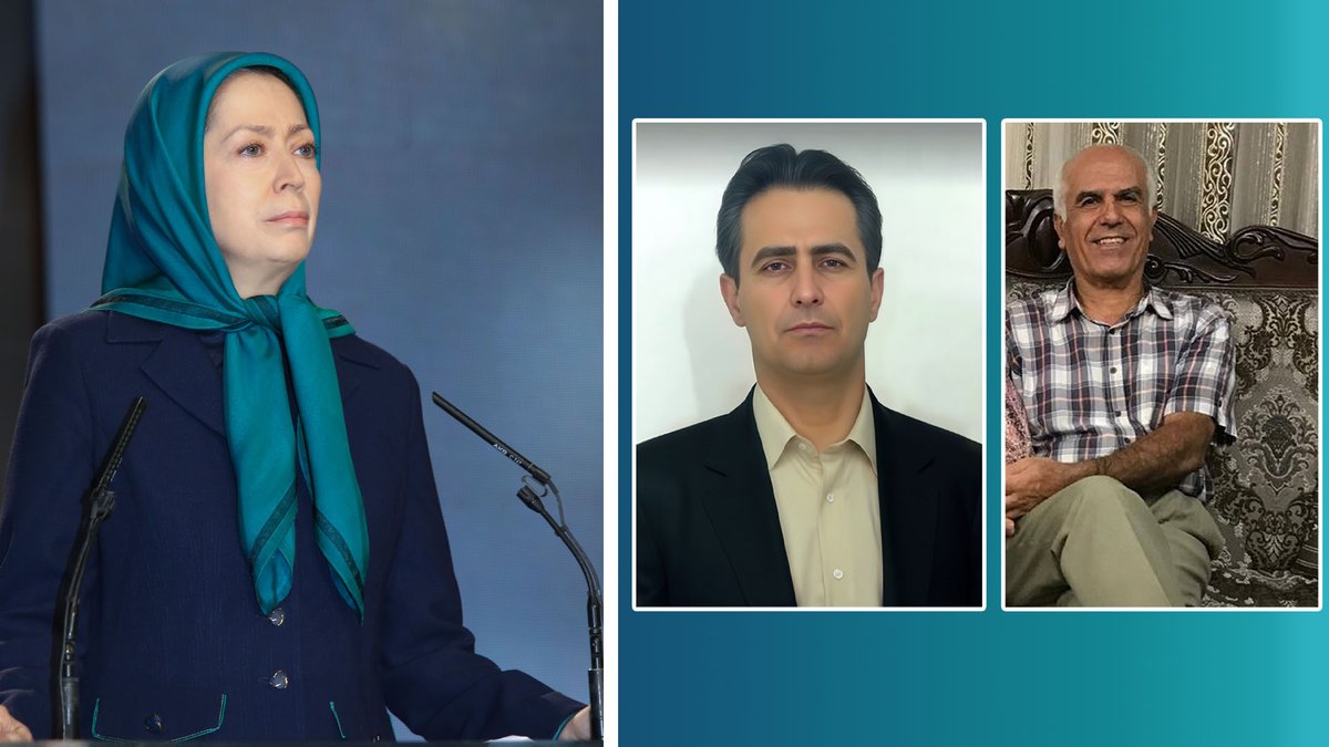 Maryam_Rajavi_P's tweet image. مجاهدان خلق #بهروز_احسانی و #مهدی_حسنی سپیده‌دم امروز یکشنبه ۵مرداد به‌دست دژخیمان خامنه‌ای سربه‌دار شدند و به کاروان جاودانه فروغ‌ها پیوستند. خامنه‌ای، ضحاک مار دوش در واپسین ایام حکومت ننگین‌اش، دست به جنایت بزرگی زد تا شاید چند صباحی به عمر رژیمش بیفزاید، اما تنها خشم و نفرت…