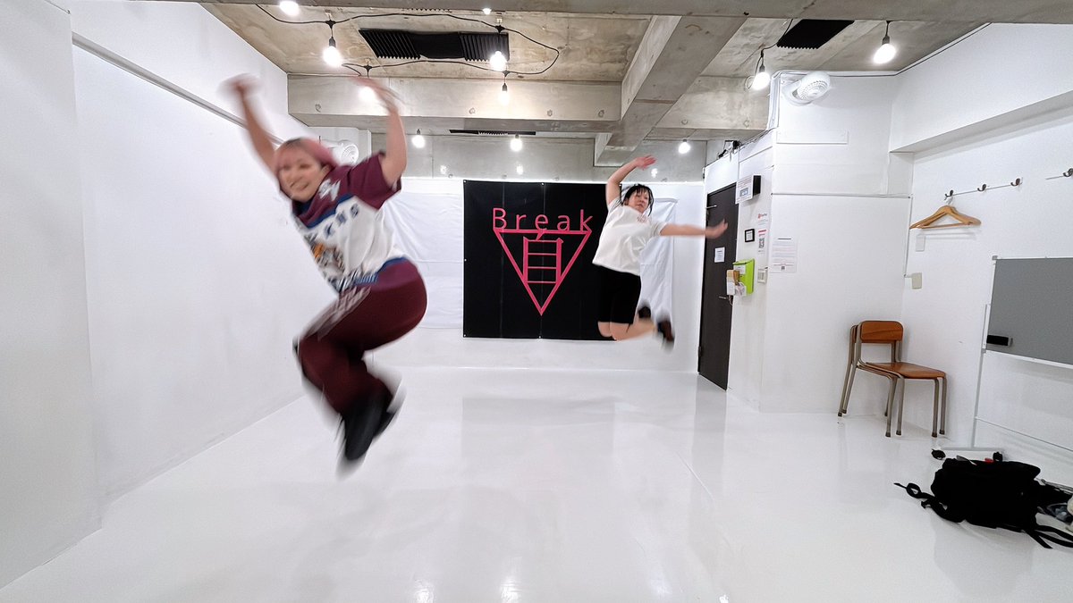 0515ery's tweet photo. #自Break  #ダンスレッスン わず！
これにてPlazma【完】！！
振付覚えていればブラッシュアップが出来る!!ブラッシュアップが出来れば上手くなる!!🔥🔥お疲れ様でした！
(推しはキシリア様との事でした♡) https://t.co/0HtQdhXi5n