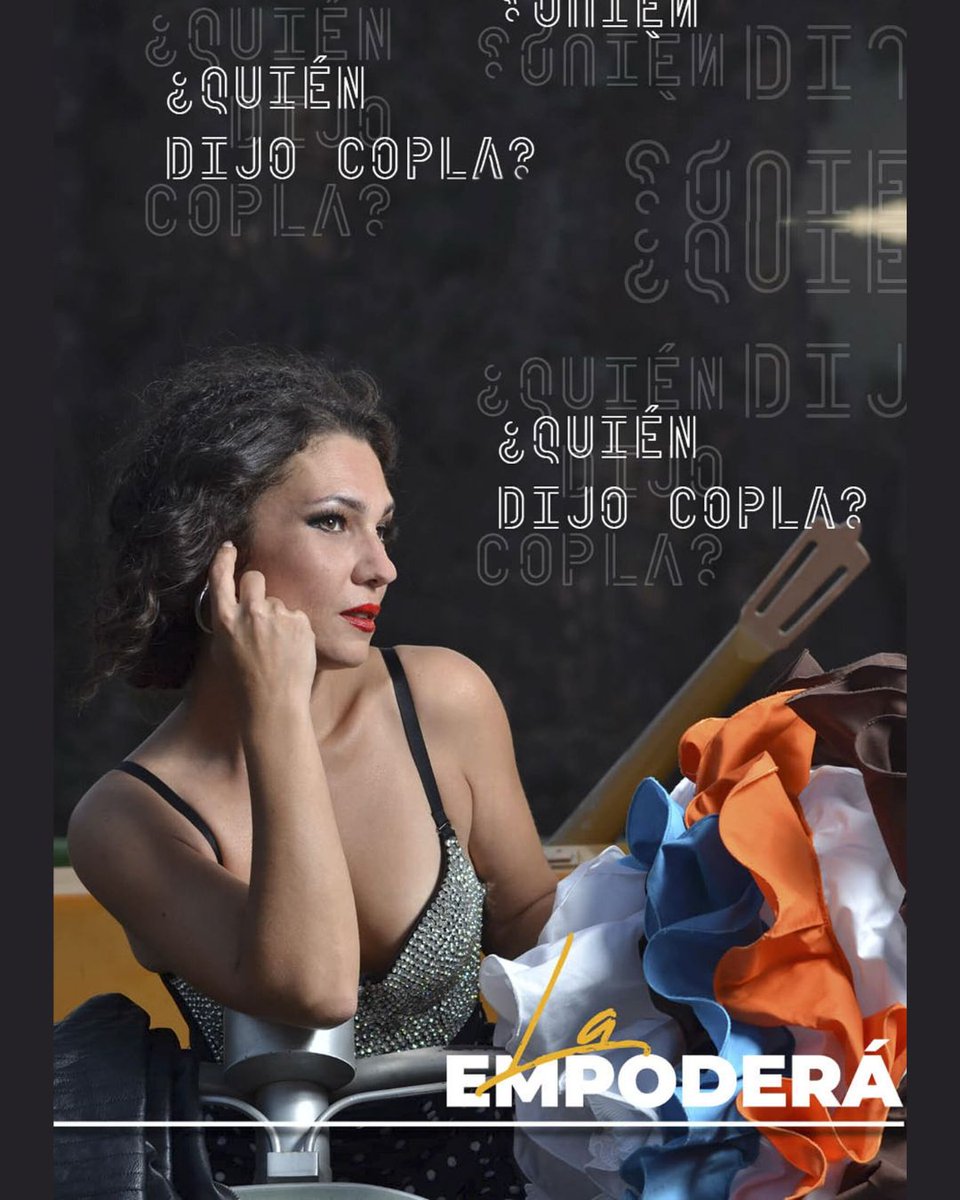Saboraocio's tweet image. ¿Quién dijo Copla? La Empoderá. #Mahora, #Albacete
.
Espectáculo de copla y flamenco que sorprende en su producción, experimentar, innovar y mezclar géneros musicales con la esencia de la canción española. Más información y planes en #Saboraocio 👉👉👉 cutt.ly/8tS66uD