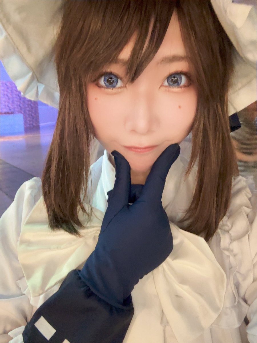gai_0723's tweet image. 今回はちゃんとソバカス描いたのに光でぶっ飛びました！
フォロワーさん会いたいです！！