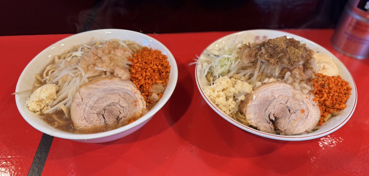 Takanome_OA's tweet image. 【ラーメン鷹の目江古田店】
ラーメンもまぜそばもしっかり仕上がってます‼️
この後17時よりオープンとなります
よろしくお願いいたします🙇♂️