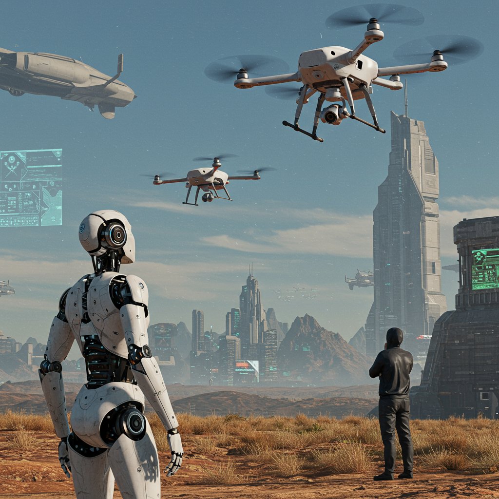 RobbTheRobotGuy's tweet image. 🤖 This Week in Drones &amp;amp; Robotics (July 27):
• $5.9K cartwheeling humanoids
• Battery-swapping bots
• BVLOS waivers &amp;amp; stealth drones
• China’s $55B robotics push
• Tesla’s billion-bot dream
🔗 Full roundup: robbtherobotguy.com
💬 Thoughts?