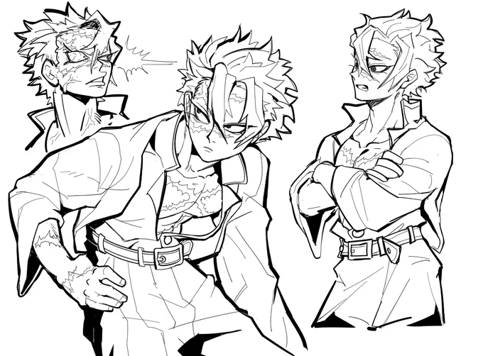 some sanemis... this time with extra sanemi 