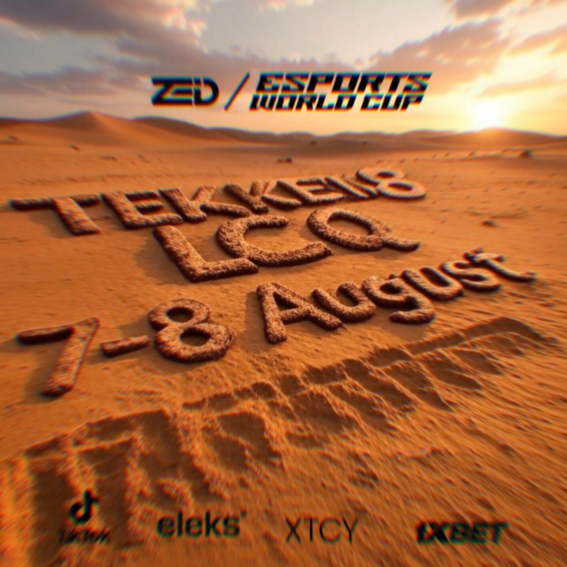 zediesports's tweet image. Here we are coming “Last Chance Qualifier” of “ @TEKKEN “ for @EWC_EN . 
Mark the Date 7-8 August.

#EsportsWorldCup #ewc #india