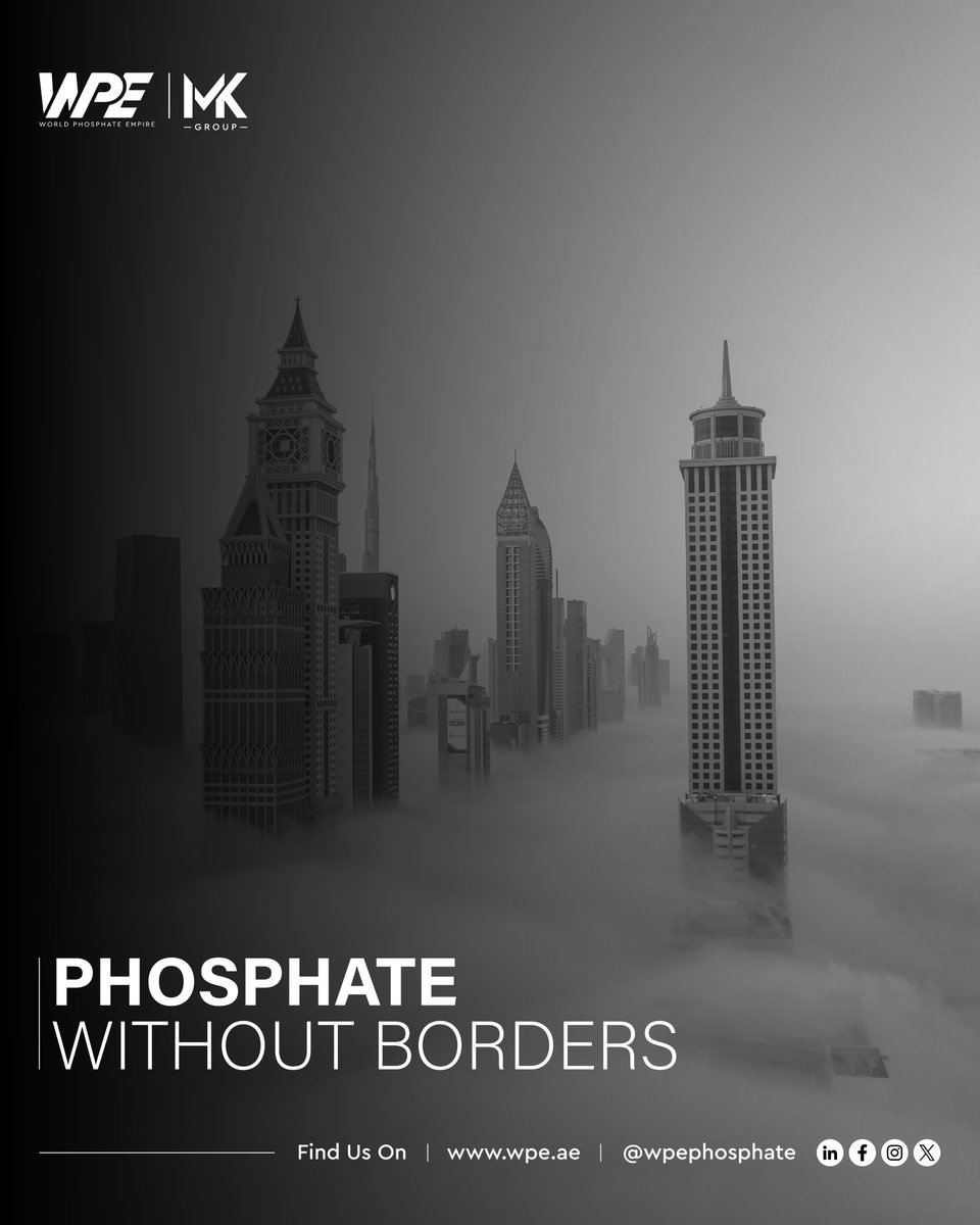 wpephosphate's tweet image. Phosphate Without Borders
Our global distribution network spans 12 countries — and growing. WPE is ready wherever you are.
