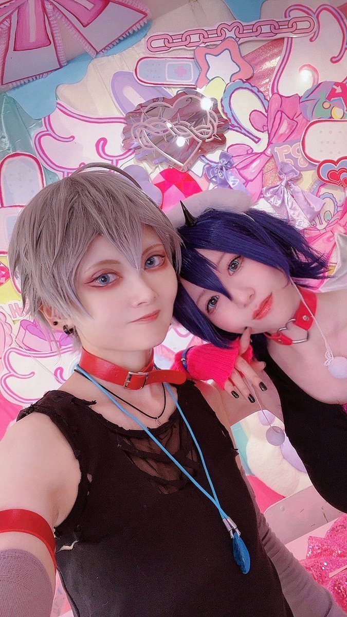 yutapogen's tweet image. ※コスプレ
今日はきいちゃんとキービジュ兄妹してきたーー!!これ2人揃うとまじかわいい😍妹まっっっじかわいくて一緒させてもらえた贅沢😭😭スタジオもかわいすぎて、みーこさんがかわいいのいっぱい撮ってくださって天才でした✌️