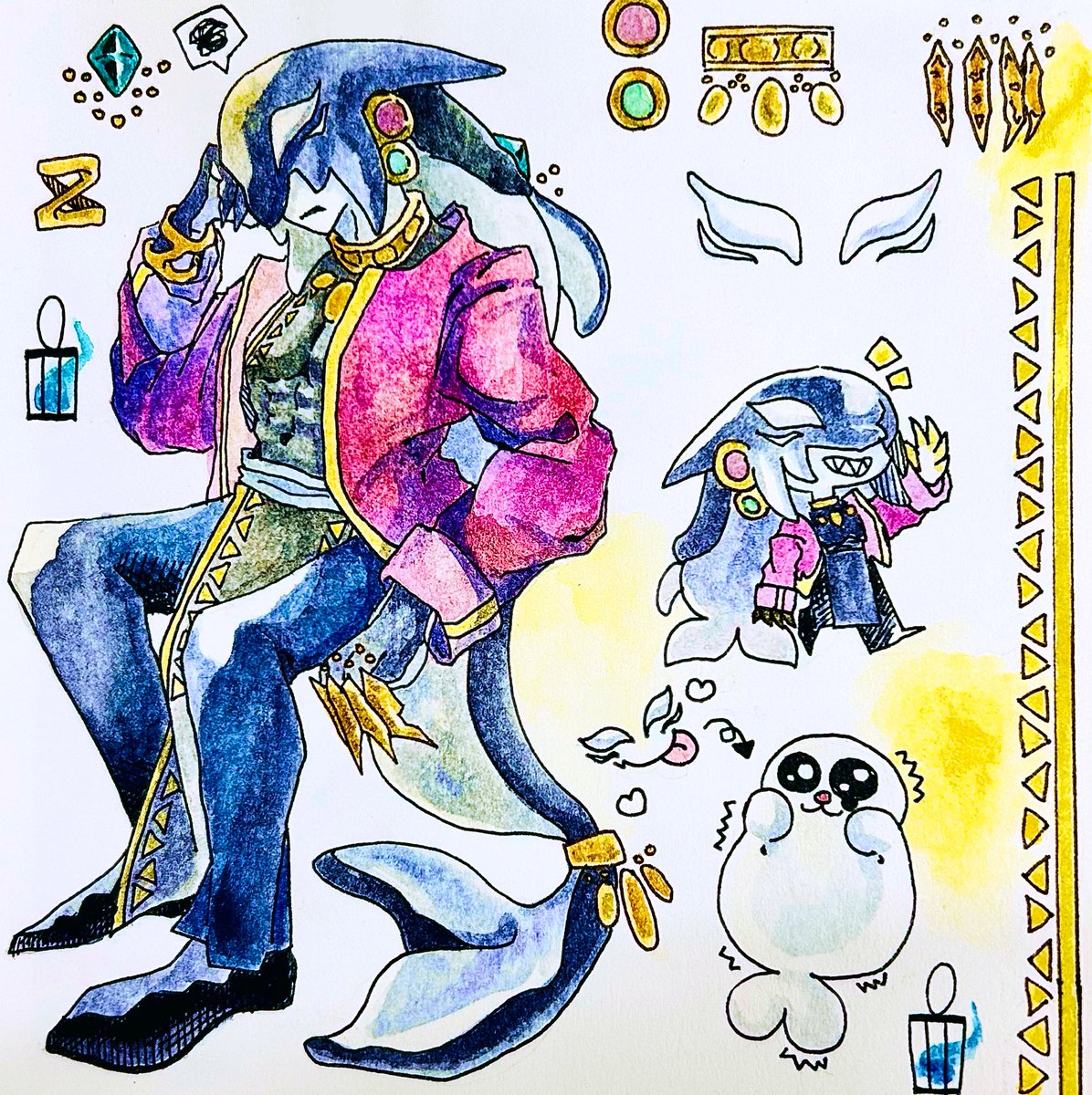 TeTUnOnEzUmI's tweet image. #男の子のイラストだけで興味を持ってくれる方へ届け
♂