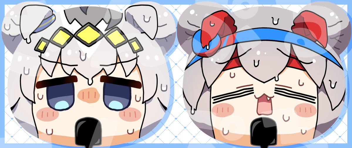 rockmarimarimo's tweet image. 今年のべしょへにゃうちわ！！おだんごヘアーのオグタマちゃんです！！