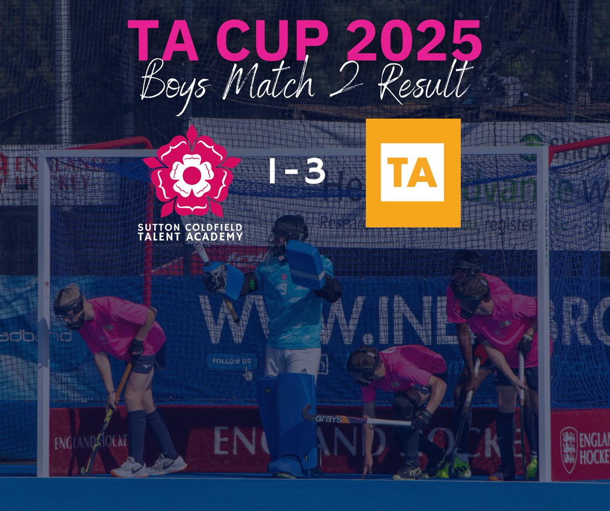 Started strong and led early, but got too comfortable. Tried everything to find a way back, but strayed too far from our processes.

Well done to South Coast. Lessons learned. We go again today.

#SutColTA #MightyPinks #TAcup2025 #TrustTheProcess