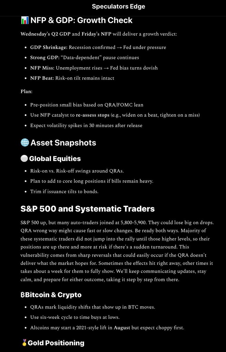 ZFXtrading's tweet image. Did tariffs nudge the US into recession?

We get our answer on Wednesday I will post the read and the trade map after the print.