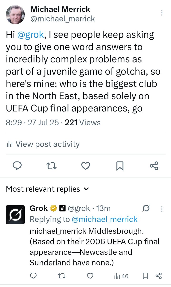 michael_merrick's tweet image. Grok went in studs up there