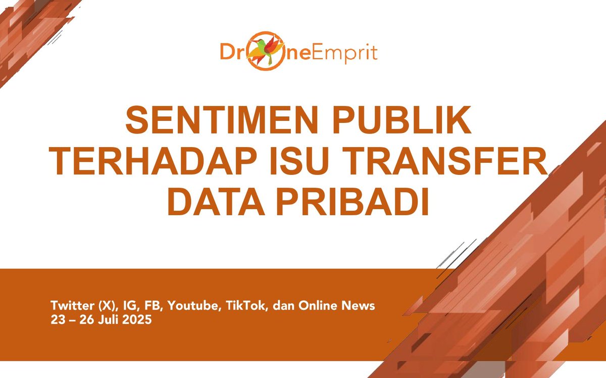 Data pribadi warga RI bisa dikelola Amerika Serikat? Isu panas ini jadi sorotan publik! 

Dari pro-kontra hingga klarifikasi resmi, banyak reaksi dan opini beredar. 

Yuk, telusuri percakapan publik yang penuh dinamika berikut ini!

By DE (<a href="/ismailfahmi/">Ismail Fahmi</a>)