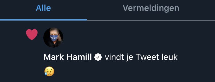 OnsWendyke's tweet image. I know I know, al die “welke beroemdheid bezocht mijn profiel”-tweets zijn kinda cheesy maar een like krijgen van Luke Skywalker himself vond ik toch wel cool ;)
#rapcontent