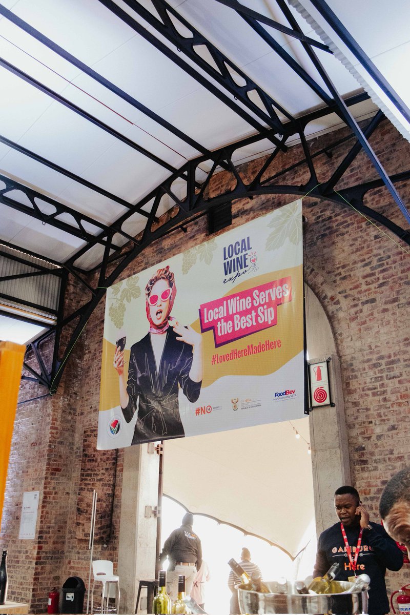 ProudlySA's tweet image. Final day of the #LocalWineExpo2025 🍇.
Prison Break Market is where it's at. See you at 12!
Come sip with us🥂: bit.ly/40cCbKd. Registration is FREE.
#LocalWineExpo2025
#LovedHereMadeHere #BuyLocalToCreateJobs
#prisonbreakmarket