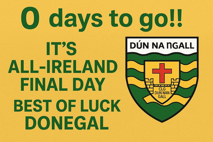 Good morning from #gweedore #gaothdobhair #DonegalGAA