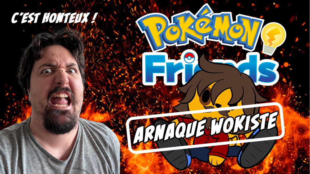 SireRed's tweet image. J'ai de l'avenir dans la création de miniature de vidéos qui vous prennent pour un con x)
(C'est pas la vraie minia, c'est juste une illu dans la vidéo pour dénoncer x))