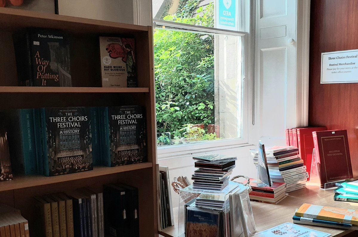 CWichbold's tweet image. Three Choirs Festival: a quiet day for me today but there's still tickets left for my talk about Constance Radcliffe Cooke at the @greendragonhfd tomorrow morning. My book #HardWorkButGlorious is on sale at the Ticket Office. #Suffrage #Suffragette #VotesForWomen