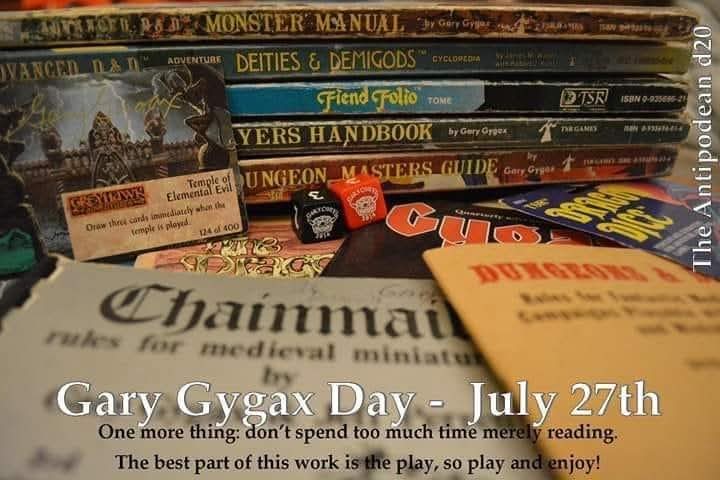 Mass Movement Magazine (@massmovementmag) on Twitter photo Be like Gary, choose your adventure. And if you're wondering what the King of D&D would do, then you can find out for yourself by popping along to <a href="/EIBooksUK/">EarthIsland Books</a> and grabbing a copy of 'What Would Gary Gygax Do?'...
#garygygax #whatwouldgarygygaxdo #book #earthislandbooks Be like Gary, choose your adventure. And if you're wondering what the King of D&D would do, then you can find out for yourself by popping along to <a href="/EIBooksUK/">EarthIsland Books</a> and grabbing a copy of 'What Would Gary Gygax Do?'...
#garygygax #whatwouldgarygygaxdo #book #earthislandbooks