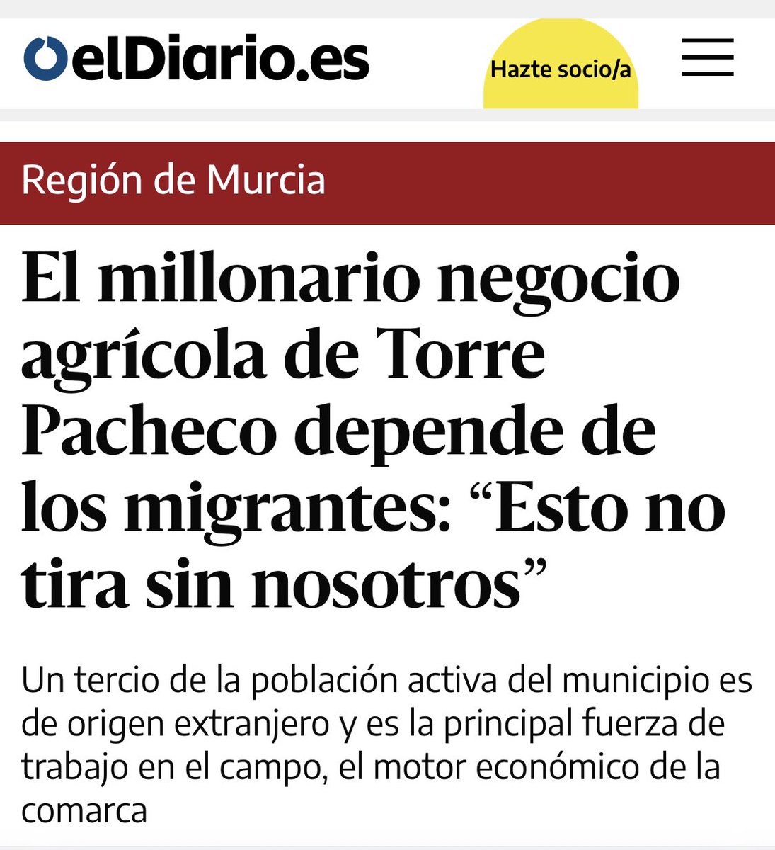 paulinoross's tweet image. Interesante artículo para entender #TorrePacheco
🔗 eldiario.es/murcia/millona…