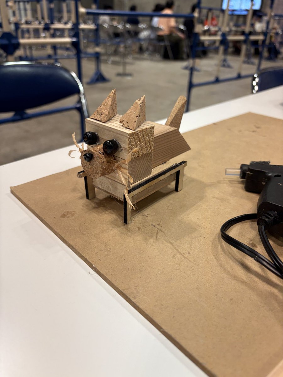 scrapanimal's tweet image. ワンフェスでワークショップやりました！
ここに来る皆さんはやはりすごいの作っていく人多かったです😂