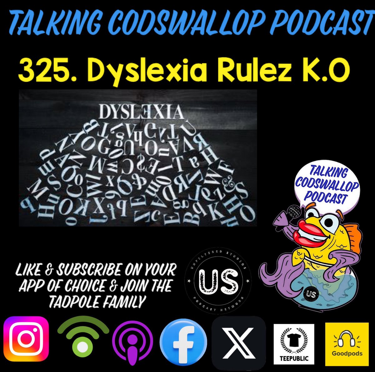 325 Dyslexia Rulez K.O 

This week Gemma embarrasses herself &amp; talks about her journey with dyslexia &amp; shocks James with some "talents" she's learnt to help her read aloud. James also manages to bring car corner into the discussion.

#Unfpod #Dyslexia #Comedy #Podcast #Codswallop