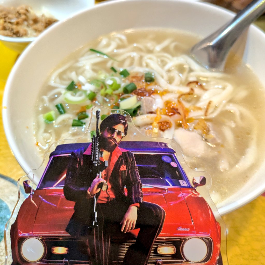 Rockys_Bread's tweet image. ラオスのうどんだよ、ロッキーさん🇱🇦