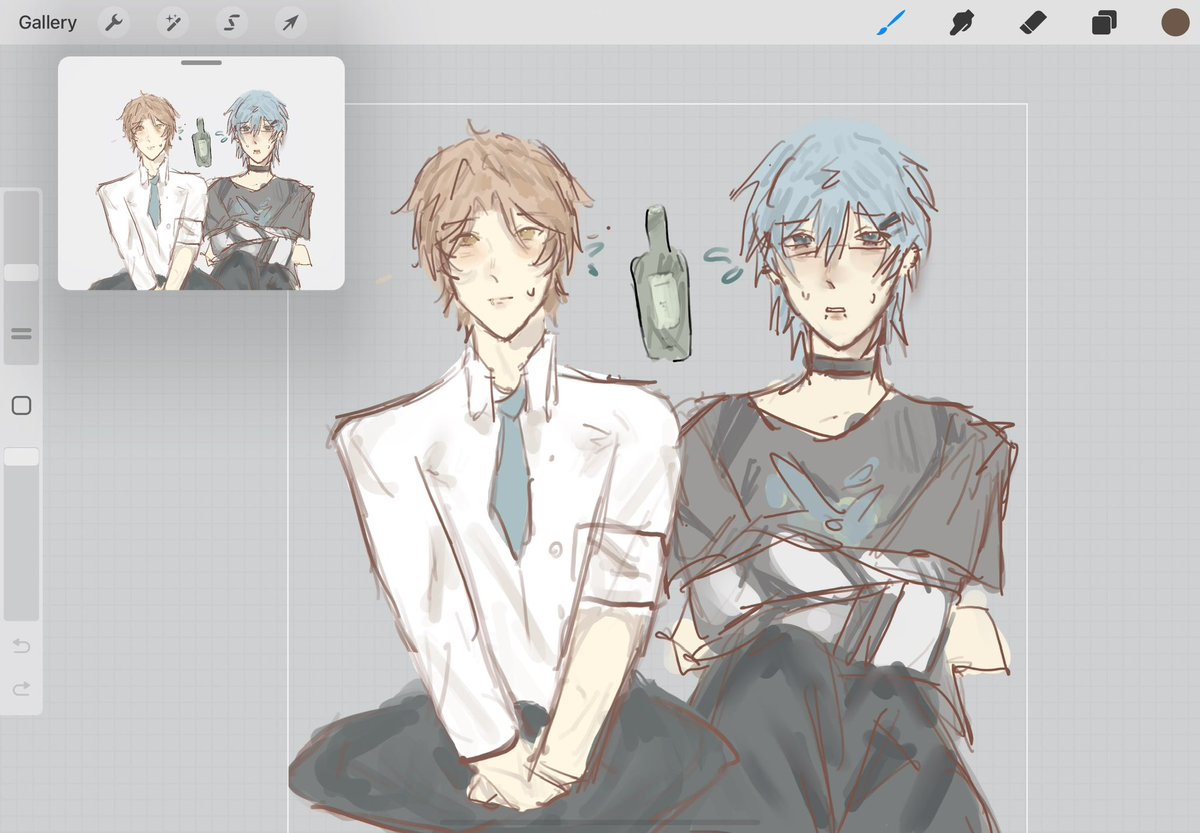 orphixc_'s tweet photo. Ocs GHE BLUE HAIR IS NOT TILL IM OGIVN TO KILL MYSLEF 
#artmoots #oc #ocart #artist #art #fyp https://t.co/FPqzLj39ik
