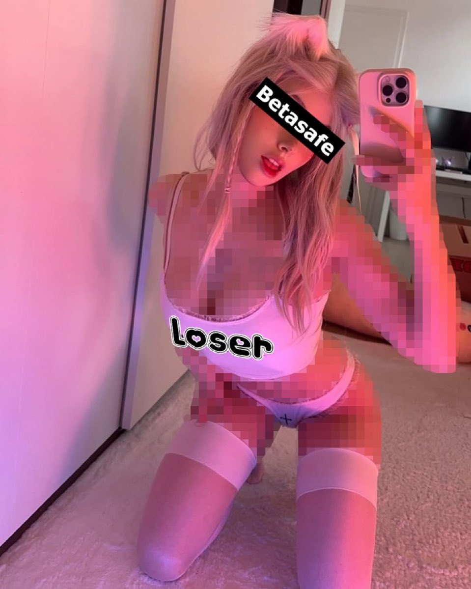 GreatRelapse's tweet image. You are such a sucker for censored egirls 🤭

That's exactly what you deserve~ A mean brat who bullies and denies you because you're such a loser &amp;lt;3

❤️ &amp;amp; 🔃 if you know your place - underneath me.

#wankbattle #wankchat catfish Findom