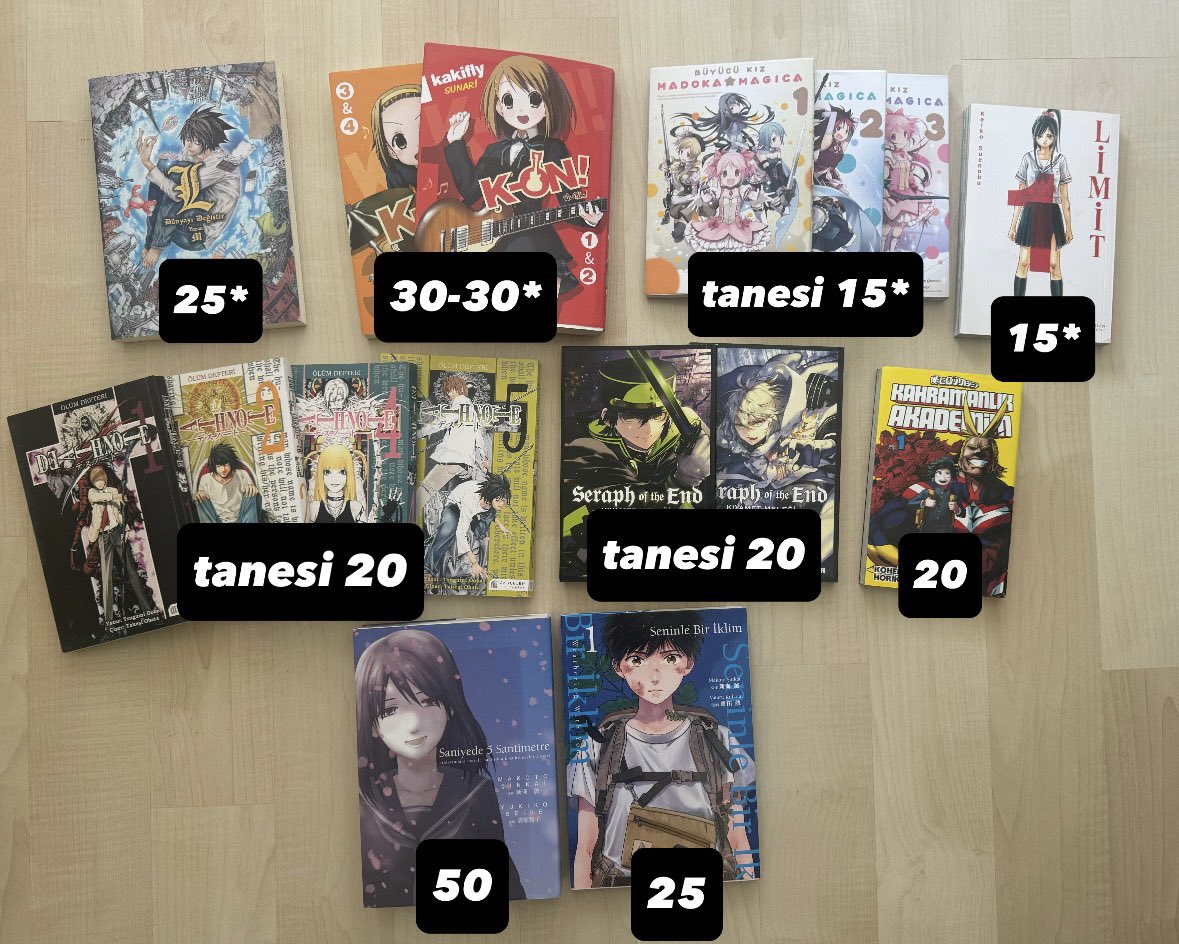 murao 🦝 | lebis day!! (@999momorin) on Twitter photo ‼️manga satis‼️
cogu hasarli ve eski * olanlar ozellikle
toplu alirsaniz 350tl
fiyatlandirmada hata varsa soylersiniz
<a href="/mangatakastr/">manga satis takas</a> ‼️manga satis‼️
cogu hasarli ve eski * olanlar ozellikle
toplu alirsaniz 350tl
fiyatlandirmada hata varsa soylersiniz
<a href="/mangatakastr/">manga satis takas</a>