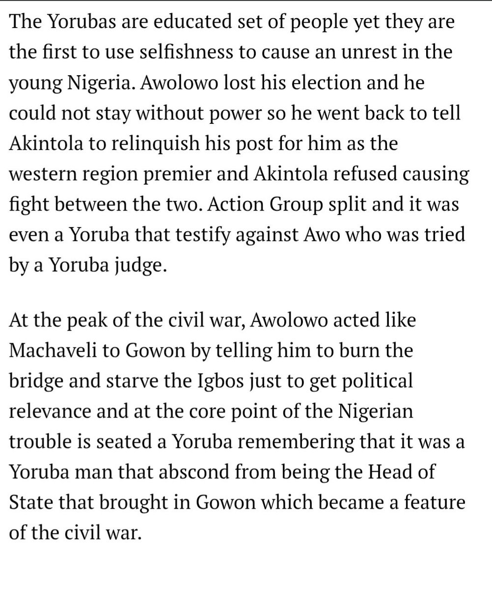egbe_ntu's tweet image. No be me talk am na yariba man talk am.
He knows his people very well.