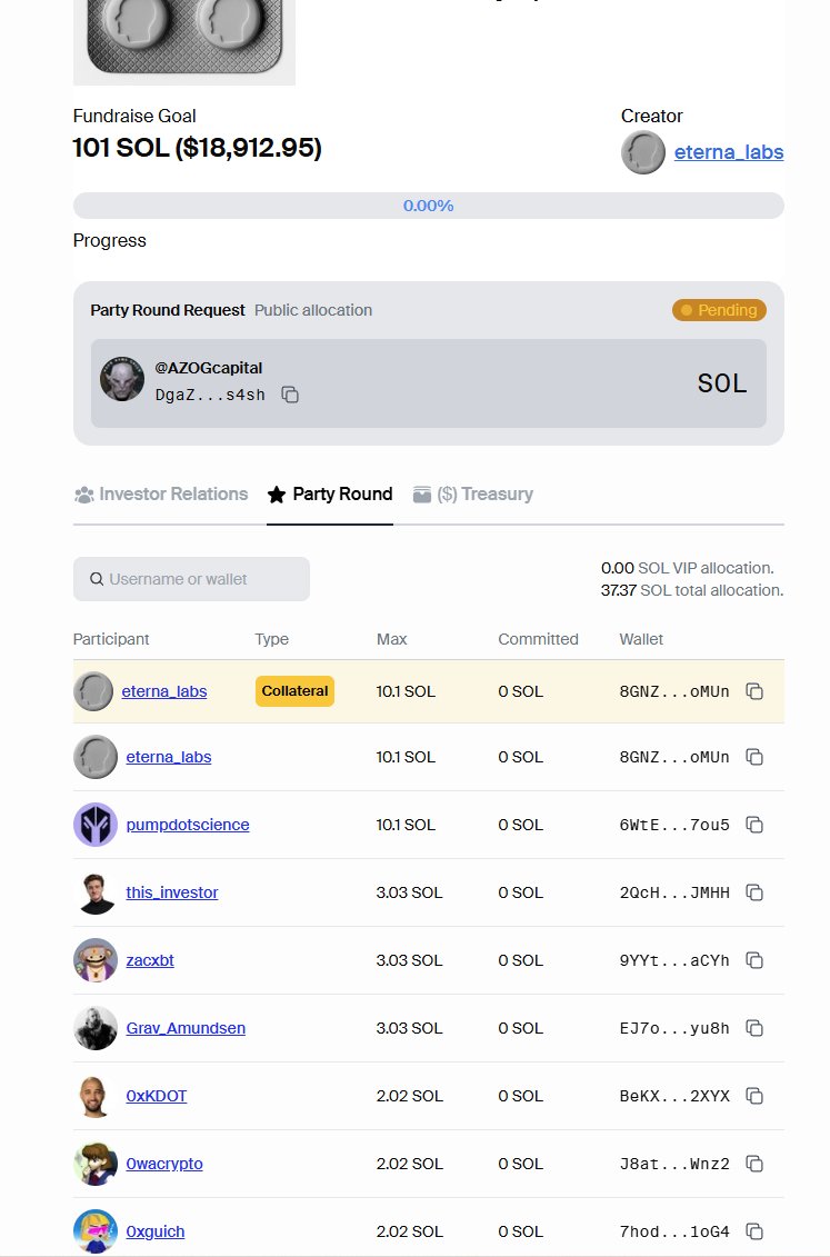 AZOGcapital's tweet photo. Another bagger on daosfun that we should keep eye. 

Join their giveaway on X

Shill and share #ETERNALABS everywhere 

@eterna_labs  
@baoskee  thanks for inviting legit only

https://t.co/x5BpgJ2KzC https://t.co/TK8U4uPBjp