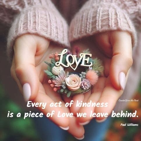 Good morning beautifull people out there 
Take some time for yourself.  
Be kind to yourself. 
Trust your intuition.