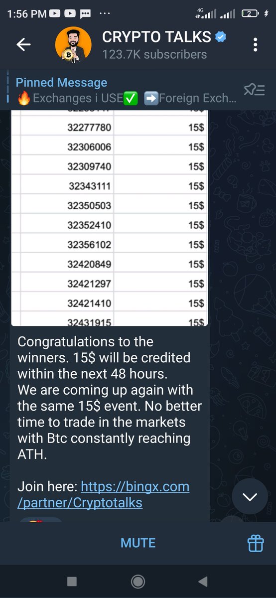 MahmudSalman22's tweet photo. @BudhilVyas Huy you said that only new bingx  users would be given $15. But now why random winner ??? Why Only 16 people why??? https://t.co/Dlx6IjvBVV