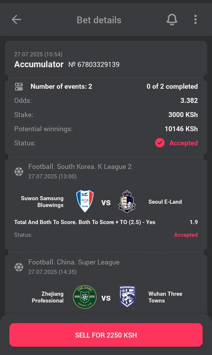 mannupierre_'s tweet image. 3 Must Win odds on DBBET
Load Code 👉🏼 N8ME3
Sign up: db-bet.co/4lCR7ti
Use promocode➡️ ALVIN
Register using promocode ALVIN and get 1st ,2nd and 3rd welcome bonus on your first deposits.
WhatsApp chat.whatsapp.com/KvRUFrWcYwp2FO…