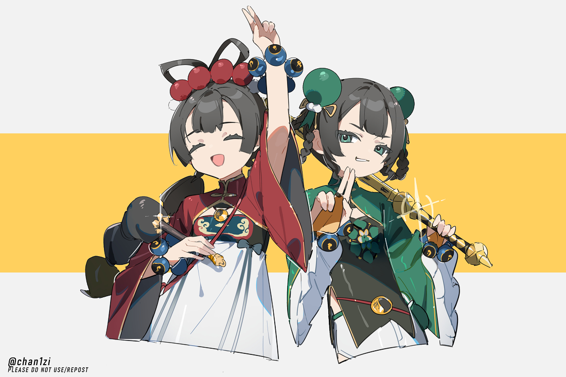 chan1zi's tweet image. 姐妹~！
#新月同行