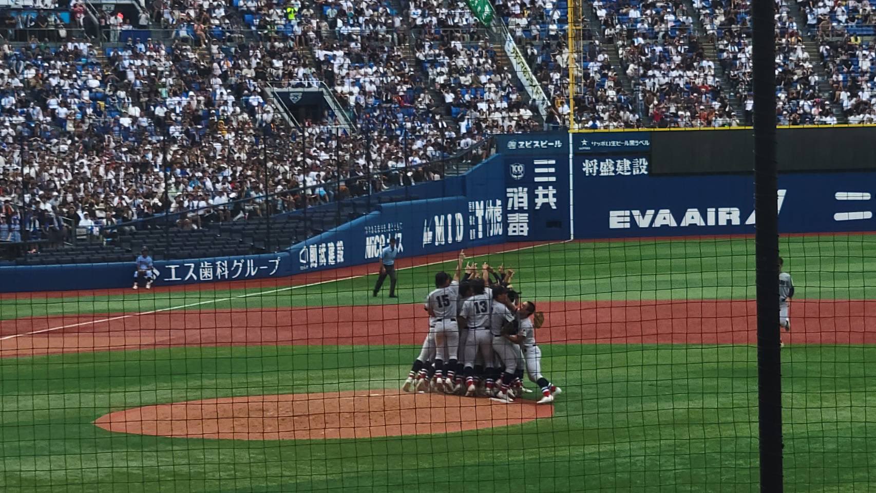 G24　横浜高校Vジャン 横浜高校 野球部 Vジャン （東有馬在住安立さん 支えた甲子園V