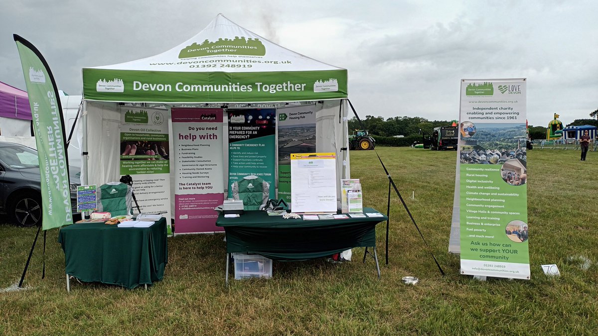 DevComsTogether's tweet image. We are at the Totnes show today. Come and say hello - we'd love to see you.