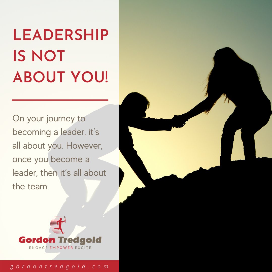 GordonTredgold's tweet image. Leadership it's not really about you
#FAST #Leadership
