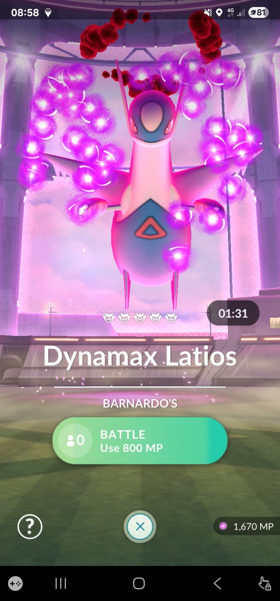 SnareFade's tweet photo. Hosting raids today! #pokemongo #Gigantamax #dynamax #latios #latias #PokemonUk #Japan #add drop your adds if you wanna join https://t.co/6axoqdBis2