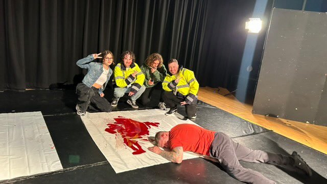 Yesterday’s filming on Heavy Salad