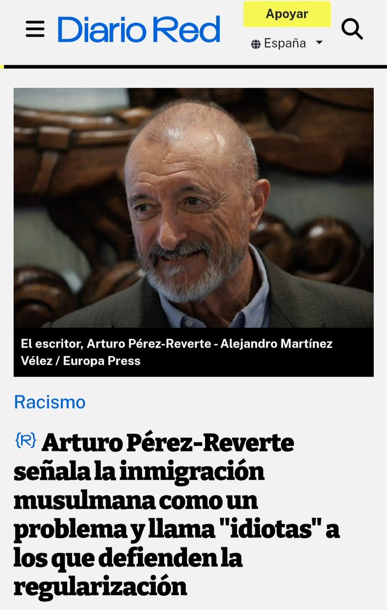 arrimate1's tweet image. Hace ya tiempo, quemé las pocas novelas que tenía de Reverte y el humo negro, como su conciencia, olía a racismo facha.
