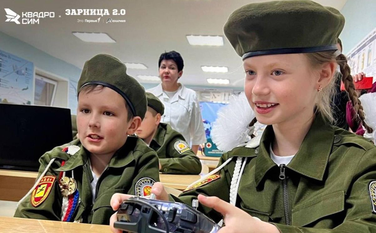 Putin is using child labour to build war machines and it's not a very well kept secret. Full investigation linked below.