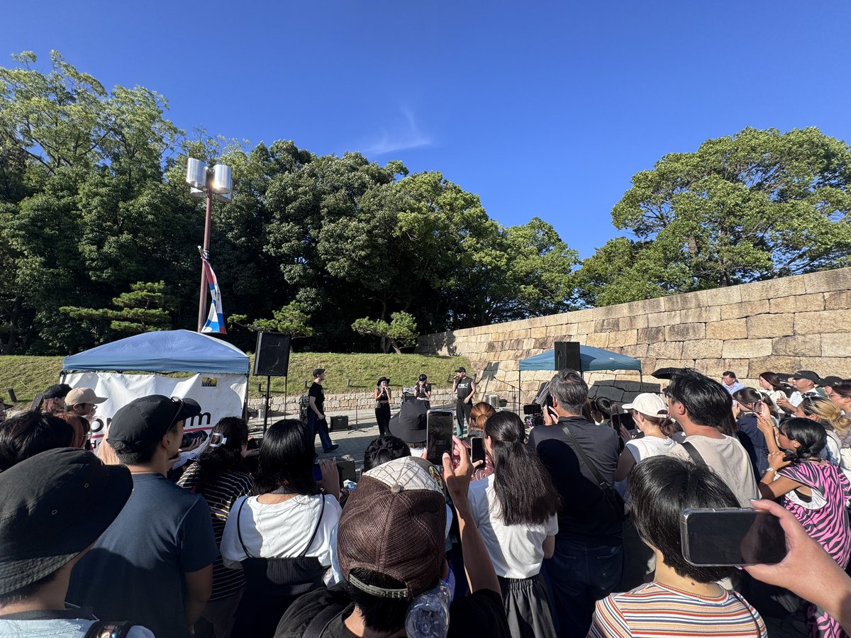 sonicform/大阪城公園 城天ｽﾄﾘｰﾄ tweet media